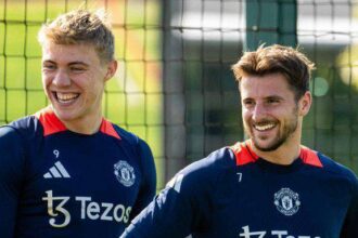 Højlund and Mount Return to Manchester United Training