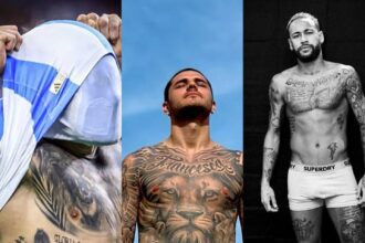 Footballers with the Best Tattoos