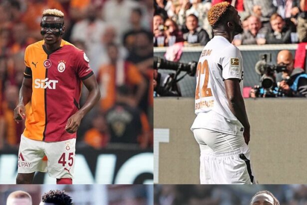 Super Eagles Stars Lookman, Osimhen, Boniface, Ndidi, and More Shine Bright in Europe