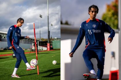 Manchester United's Leny Yoro Returns to Individual Training, Nearing Full Comeback