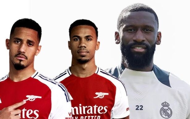 Saliba, Gabriel Among Best Defenders Right Now —Real Madrid Star, Antonio Rudiger