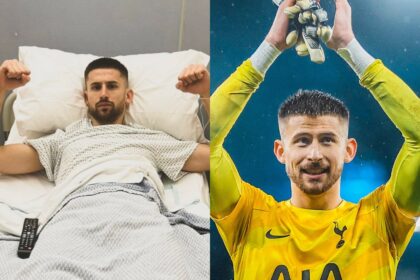 Tottenham Hotspur goalkeeper Guglielmo Vicario out for months