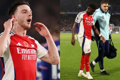 Arteta Confirms Saka and Rice Injuries in Arsenal's 1-1 Draw Against Chelsea