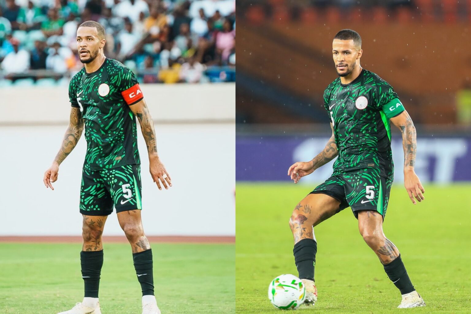 Super Eagles Defender, William Troost-Ekong nominated for FIFA Best Men's Defender award