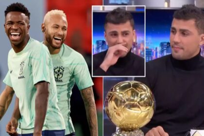 "he becomes a talker now'' - Neymar Fires Back at Rodri After Ballon d'Or Win