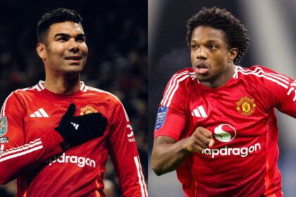 Casemiro Gifts FA Cup Medal to Teammate Malacia