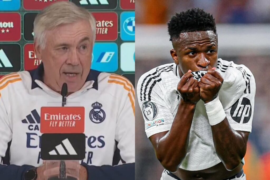 Ancelotti Explains Real Madrid's Ballon d'Or Gala Absence: "We Believed Vini Jr. Was the Clear Winner"