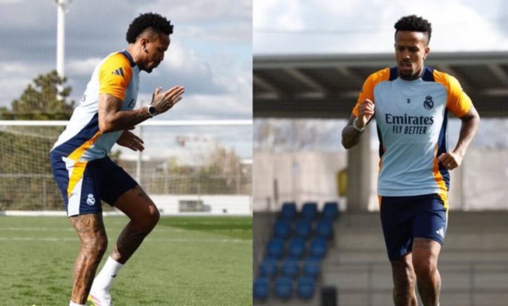 Éder Militão Progresses in ACL Recovery, Returns to Initial Training