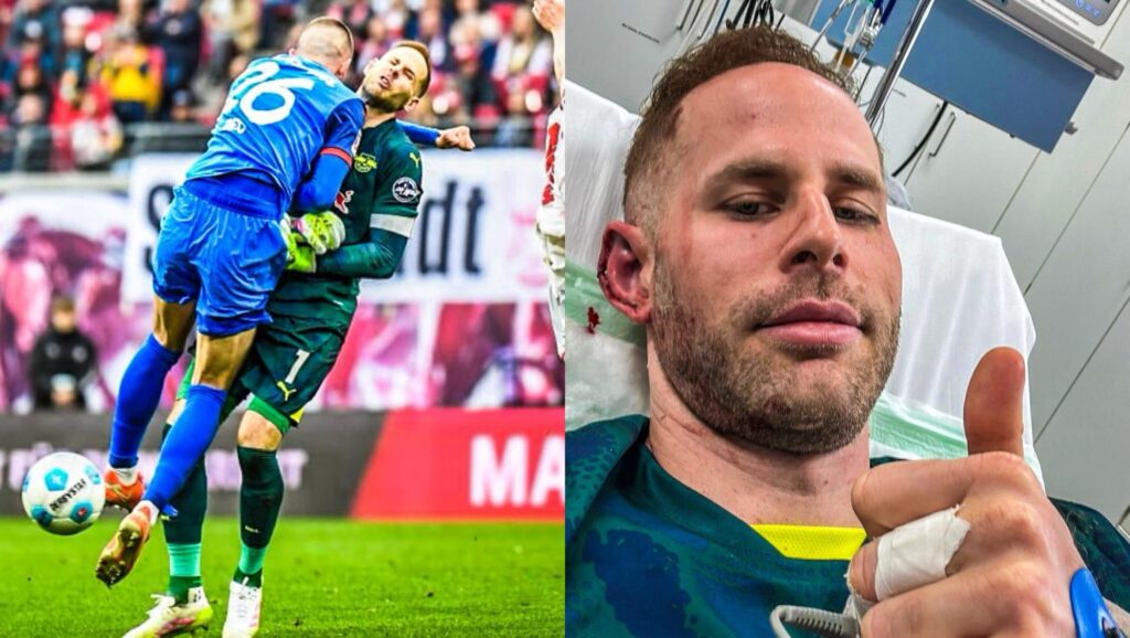 Gulacsi Hospitalized After Heavy Collision in 1-1 Draw
