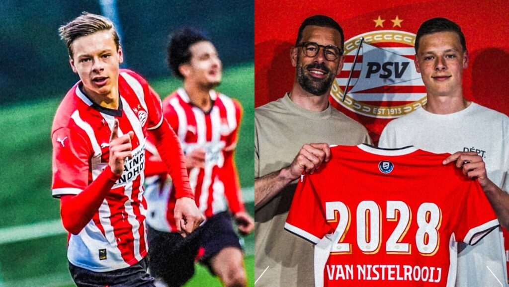 Van Nistelrooy Junior Signs First Pro Deal at PSV